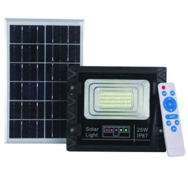 25W Solar Light - Alum